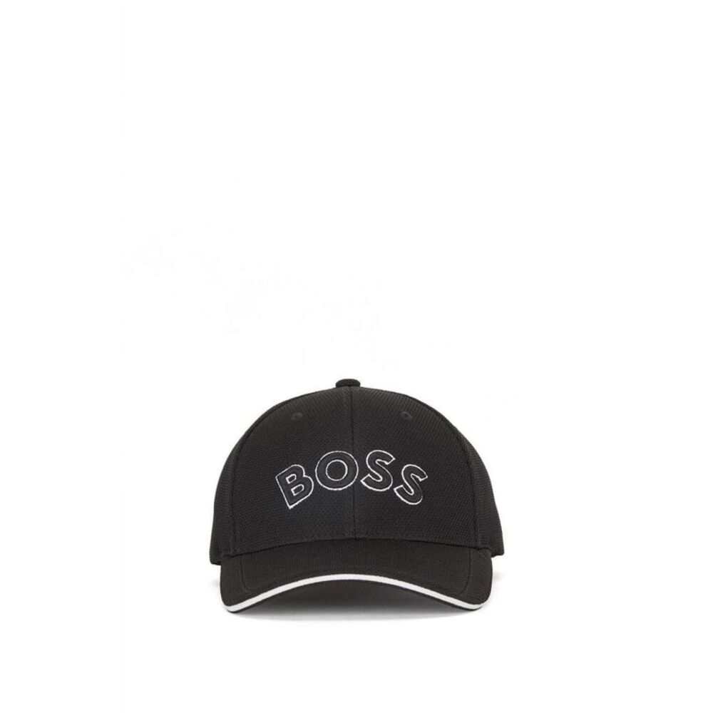 Boss Mens Embroidered Logo Baseball Cap / Black